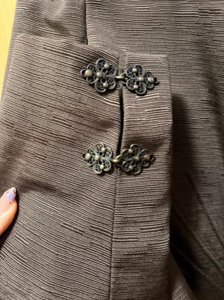 Corpiño fallera  marrón chocolate con encaje