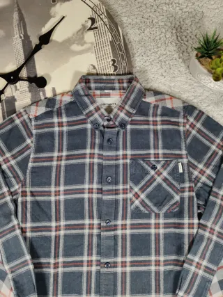 Camicia Carhartt a quadri regular fit blu uomo