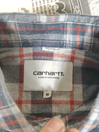 Camicia Carhartt a quadri regular fit blu uomo