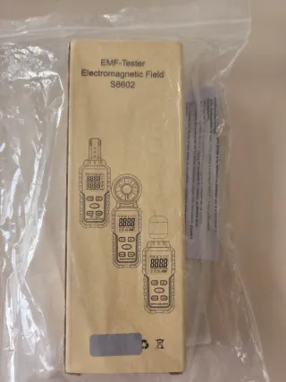 Medidor EMF S8602 Campo Electromagnético