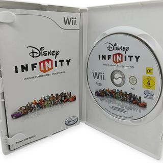 VIDEOJUEGO WII DISNEY INFINITY + PLATAFORMA + 13 FIGURAS CON MALETIN