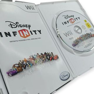 VIDEOJUEGO WII DISNEY INFINITY + PLATAFORMA + 13 FIGURAS CON MALETIN