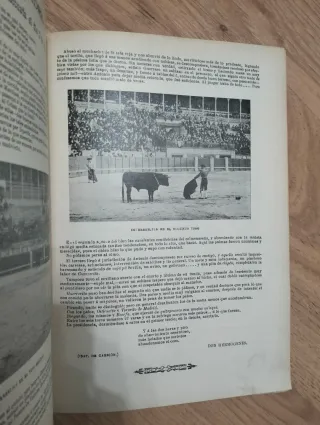 SOL Y SOMBRA 1905 COMPLETO - TAUROMAQUIA - LIBRO