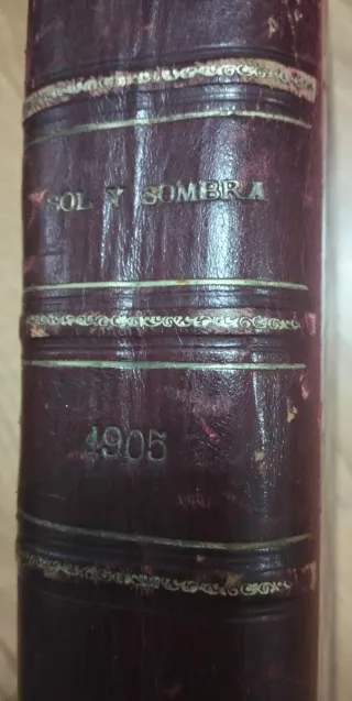 SOL Y SOMBRA 1905 COMPLETO - TAUROMAQUIA - LIBRO
