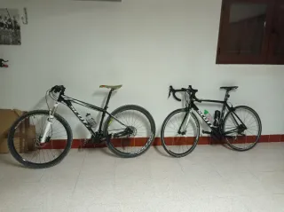 2 Bicicletas Scott: Montaña y Carretera
