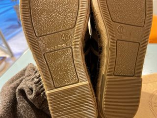 Alpargatas Toni Pons rayas negras y caqui T40