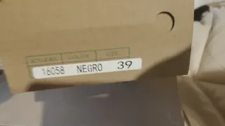 Zapatillas negras plataforma tipo Converse