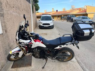 Honda Africa Twin crf1000L DCT Oro/Blanco