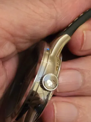 Reloj Lotus Azul y Marrón