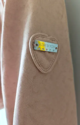 Cazadora Azay color salmón Talla 50