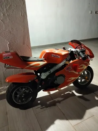 Minimoto Infantil Naranja