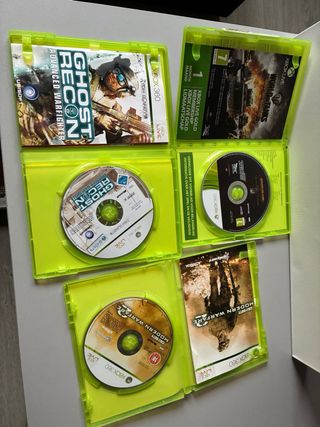 Pack 6 Juegos Xbox 360: Halo, Gears, CoD