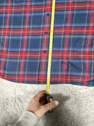 Camicia Levi's Vintage a Quadri Rosso Blu uomo