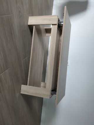 Mesa de centro elevable madera