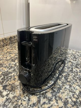 Tostadora Philips Negra