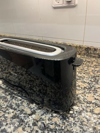 Tostadora Philips Negra