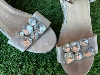 Sandalias Xti Plataforma Brillantes Talla 38