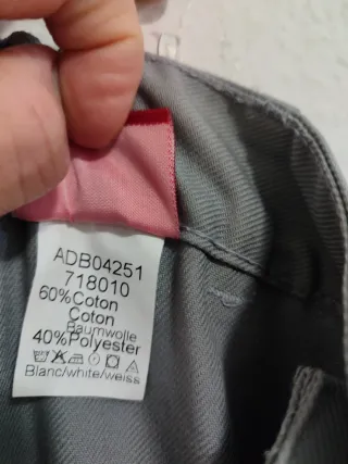 Pantalón de trabajo Peugeot Citroën Gris