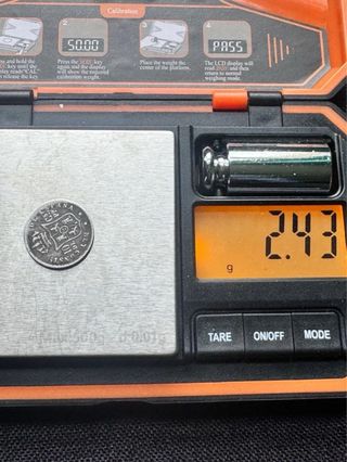 10 Centavos 1885 Manila