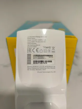 Extensor  WiFi TP-Link AC750 RE200