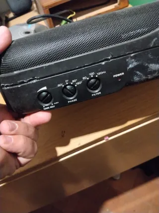 Subwoofer Blaupunkt Bass Boost para piezas