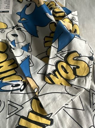 Camiseta Sonic Infantil Nueva Talla 134