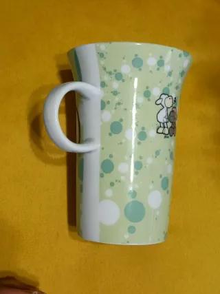 Taza Jumbo Nici Oveja Trébol