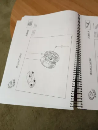 Manual Despiece Renault Megane Coupe 1997