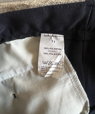 Traje de Comunión Azul Marino