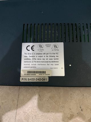 LANTECH BaseSwitch 1601F Switch