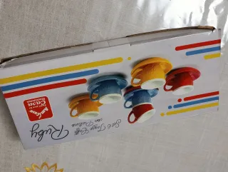 Set 6 Tazzine Ceramica Colorate