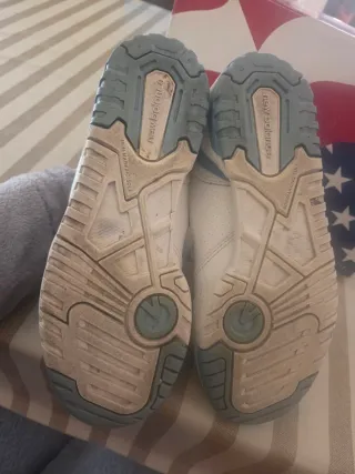 New Balance 550 Bianco Azzurro