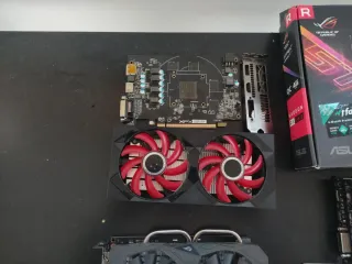 Lote 3 Tarjetas Gráficas ASUS