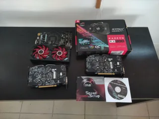 Lote 3 Tarjetas Gráficas ASUS