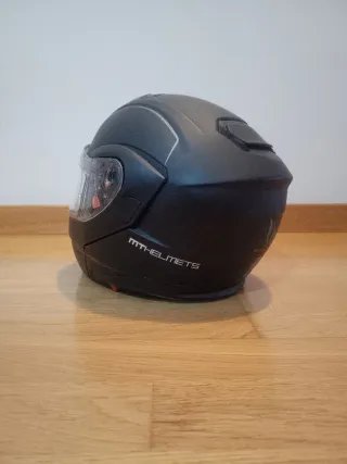 Casco MT Atom talla S + Guantes