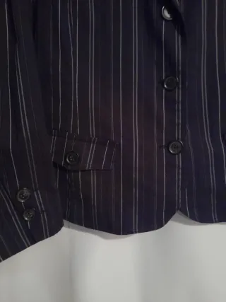 Chaqueta americana Gina Laura rayas talla M