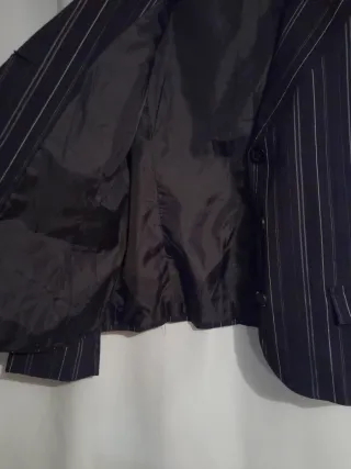 Chaqueta americana Gina Laura rayas talla M