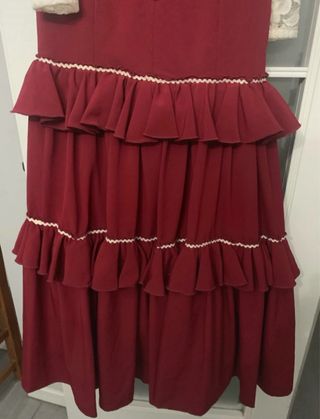 Traje de Flamenco “Burdeos”