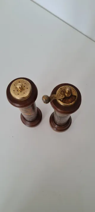 Saleiro e Pimenteiro vintage