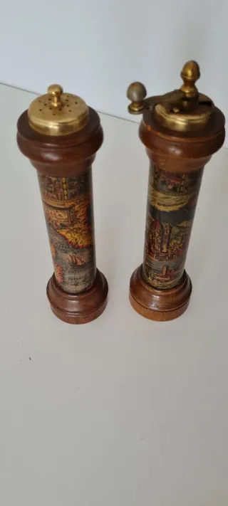 Saleiro e Pimenteiro vintage