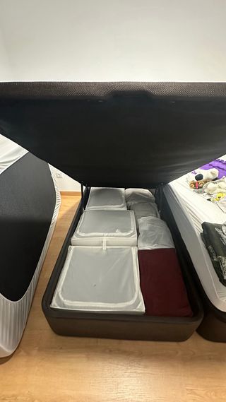 Canapé de 90 cm con colchón, 4 meses de uso