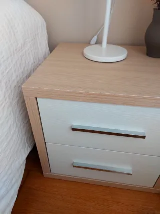 Conjunto mesitas y cabecero de 135