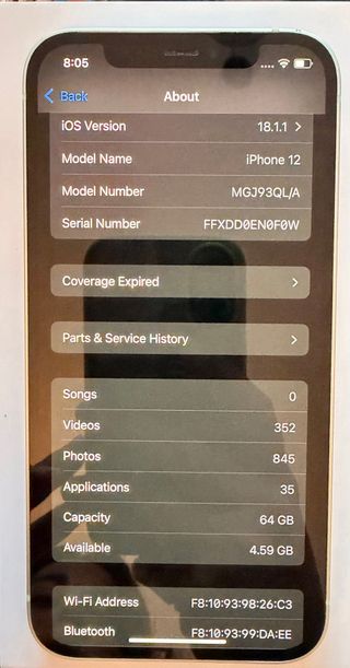 iPhone 12 64GB Verde con caja