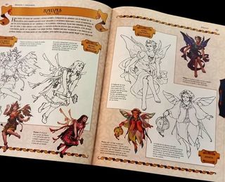 DIBUJO ARTISTICO. TECNICAS. MONSTRUOS. HEROES.