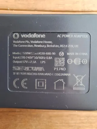 Router Movistar Fibra con Adaptador y Cable