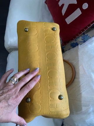 Bolso Andy Boston CH Cuero Mostaza