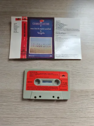 Cassette Vangelis Chariots of Fire Soundtrack