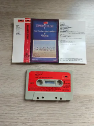 Cassette Vangelis Chariots of Fire Soundtrack