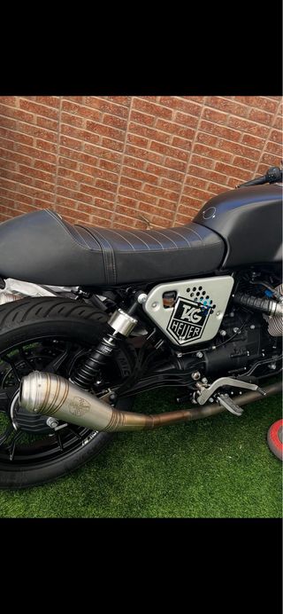 Asiento Moto Guzzi V7 II cafe racer orinal