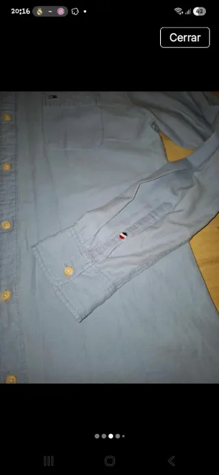 Camisa Tommy Hilfiger Azul